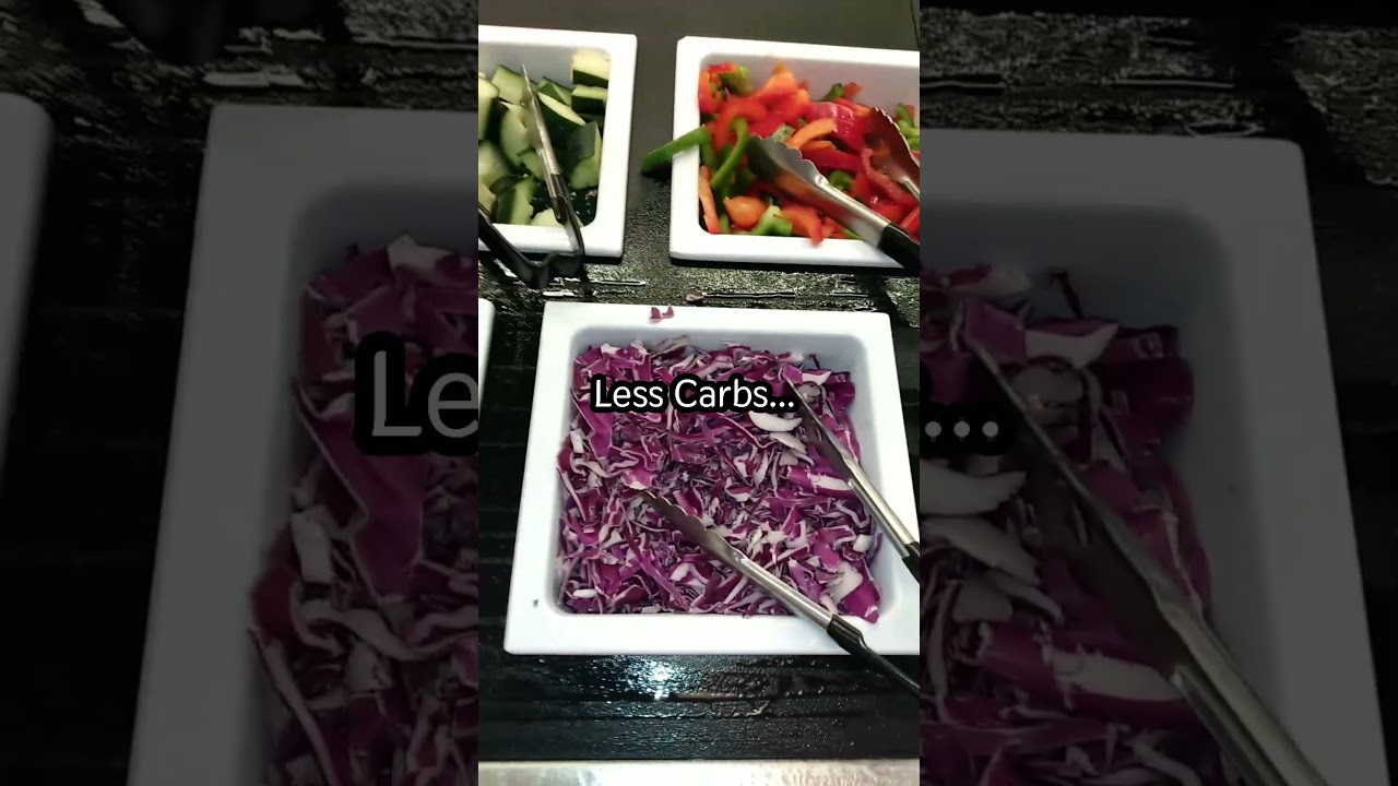 Does this count as healthy? One trip Salad Bar 