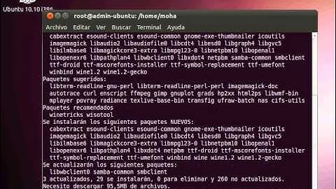 Instalacion Wine ubuntu 10.10