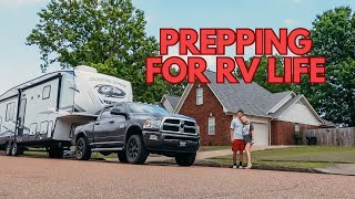Prepping For FULLTIME RV Life | Our Washer/Dryer Combo DIDN'T FIT!