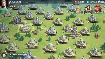 MISTY CONTINENT CURSED ISLAND - STRONGHOLD CONSTRUCITON UPGRADED LEVEL 13 - BIG KINGDOM in 3 Days