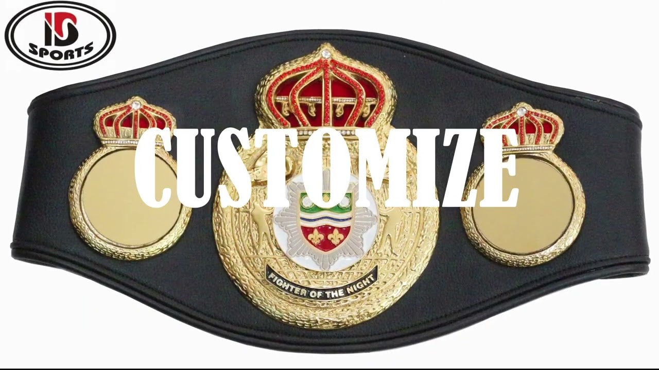 Ibrahim Sports home for the championship belts & medallions