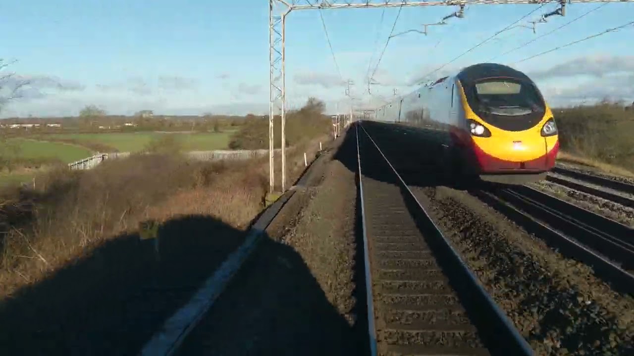 Class 350 Rugby to Stafford Drivers  Cab View 9/3/17