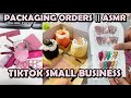 PACKAGING ORDER || ASMR SMALL BUSINESS TIKTOK ✨
