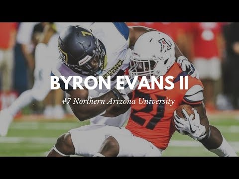 #7 - Byron Evans II - Northern Arizona University Highlights