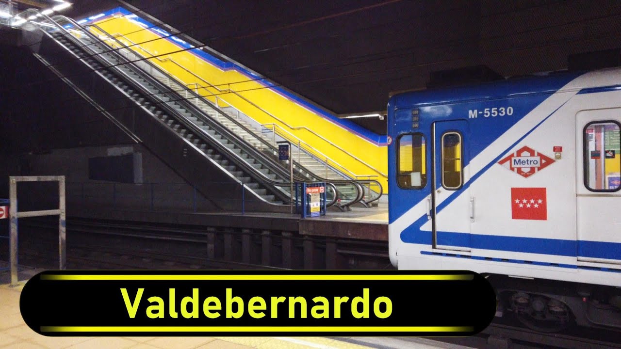 Metro Station Valdebernardo - Madrid 🇪🇸 - Walkthrough 🚶