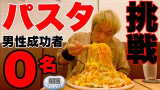 【大食い】男性成功者0名‼️肉盛りナポリタン制限時間45分チャレンジに挑む‼️【マックス鈴木】