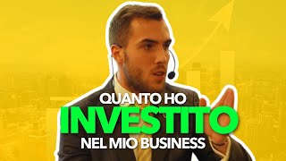 QUANTO SEI DISPOSTO A INVESTIRE NEL TUO BUSINESS? Ti racconto la mia STORIA con ALFIO BARDOLLA.