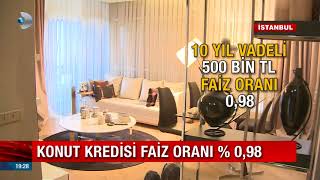 Konut Kredisi Faizi 0,98 E Indi