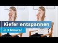 Kiefer entspannen in 5 Minuten: Diese 3 Übungen helfen gegen Zähneknirschen & Kieferverspannungen👆