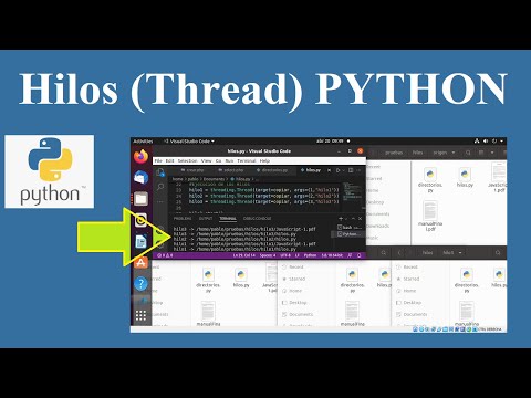 Ejecución de Hilos en Python (Threading in Python)🐍