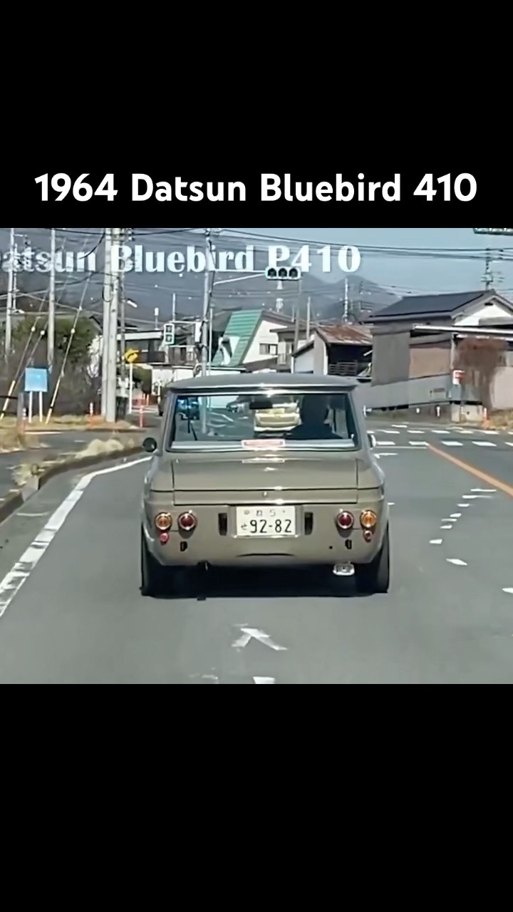 1964年式 Datsun Bluebird 410 2代目ブルーバード 510型 #classiccars