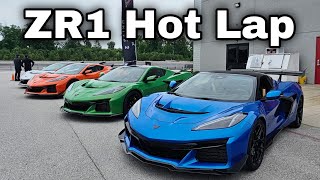 Corvette ZR1 HOT LAP at Corvette Academy - C8 ZR1X Launch