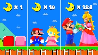 Mario vs Peach. but Moons = More REALISTIC... | Game Animation