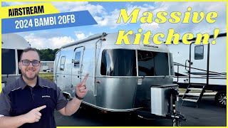 The Massive Kitchen Floorplan  2024 Airstream Bambi 20FB