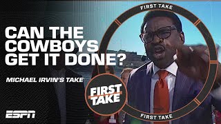 Molly, Stephen A., and Michael Irvin are joined by a special 'little' fan | First Take