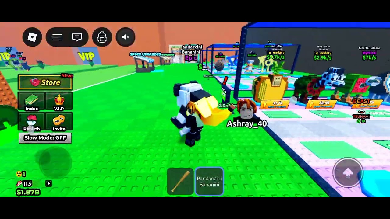 Roblox game play tsunami warning ⚠️ Smarty Gamer 