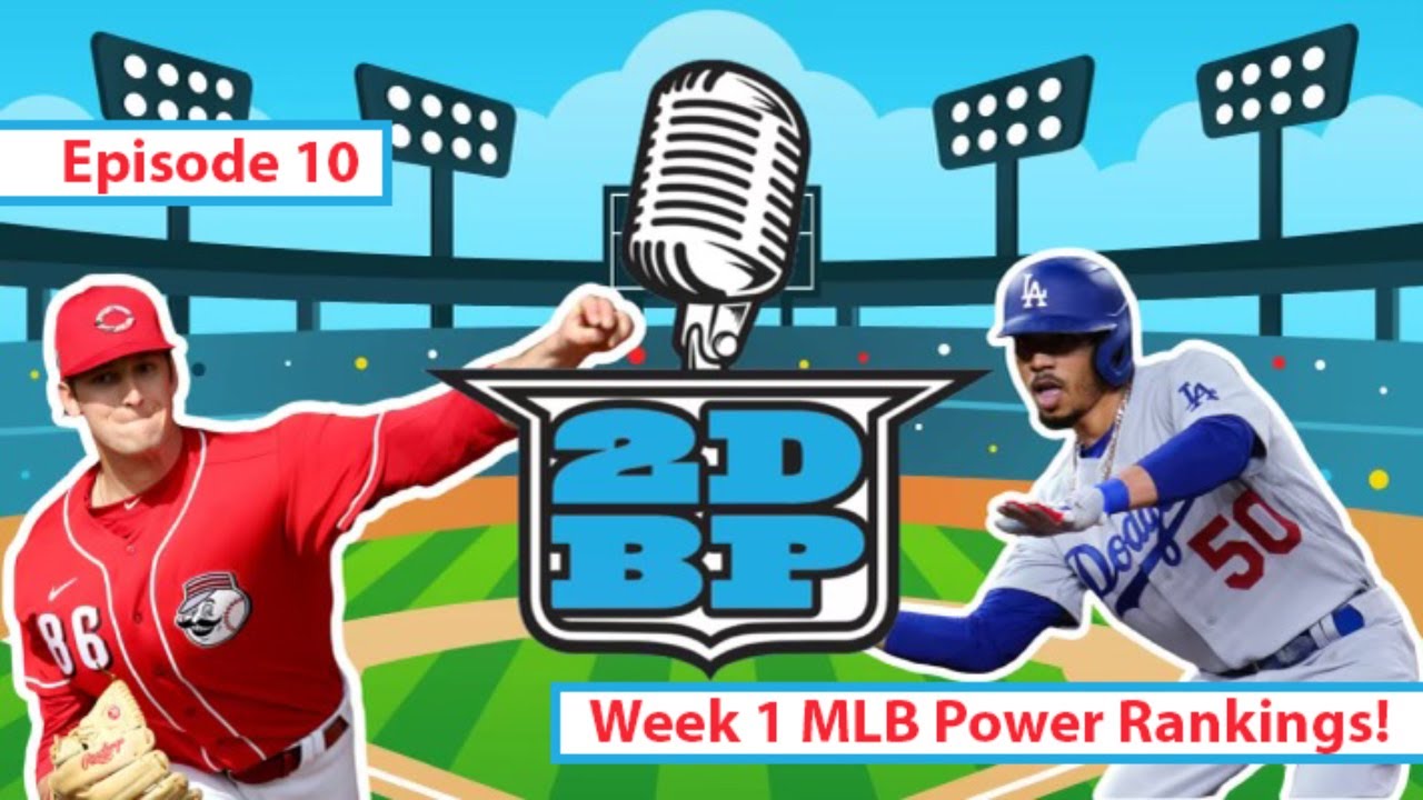 Top 10 MLB Power Rankings after week 1! YouTube