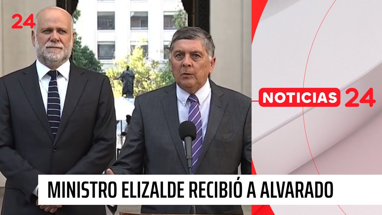 Futuro ministro Alvarado tras reunión con Elizalde | 24 Horas TVN Chile