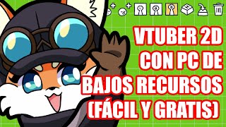 VTuber 2D en PC de BAJOS REQUISITOS FÁCIL y GRATIS 👌 | BitsyFoxy screenshot 1