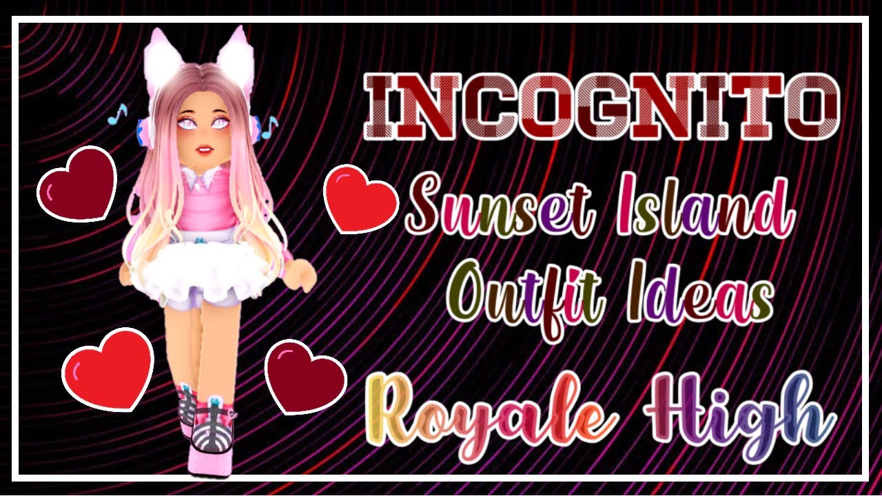 Incognito Outfits Royale High Pageant Roblox