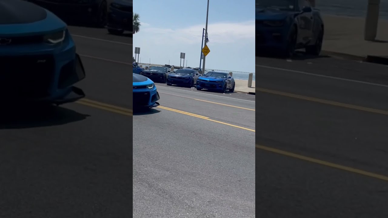 Rapid Blue Zl1 1le Sounds Amazing Supercharged Carracing 6thgencamaro Camarozl1 Corvette