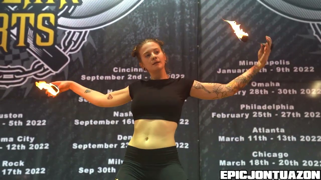 Boo Welinski Fire | Chicago Tattoo Festival 2022 | EPICJONTUAZON