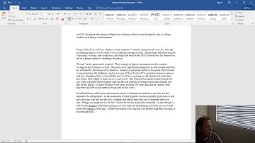 Songs of the Eons: Brainstorming Session 1; Forming a Description