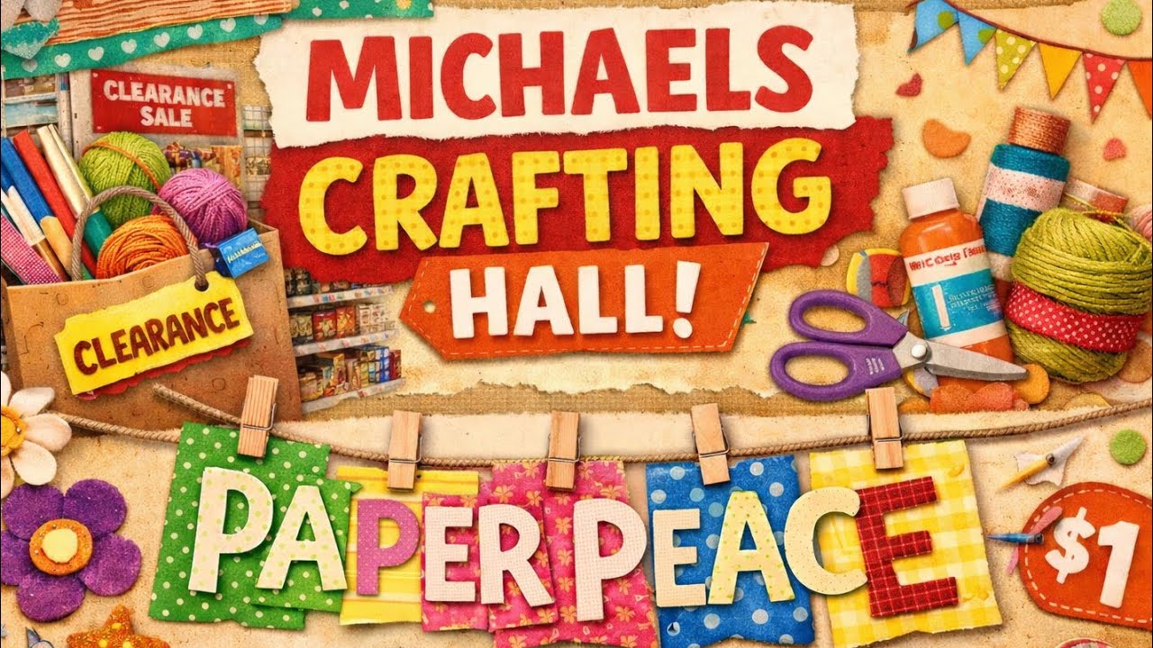 ✨ Michaels Craft Haul – Clearance Finds & Creative Inspiration! ✨