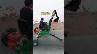 Episode 1 2-wheeled spider excavator with balanced gravity, 360-degree rotation, 5-ton digging