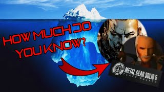 The Metal Gear Solid Iceberg EXPLAINED