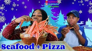 Snow Crab Legs with Darius