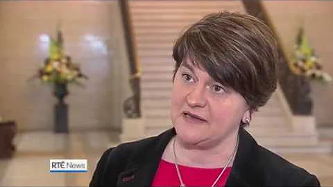 Arlene Foster comments on the passing of Martin McGuinness