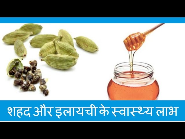 Image result for शहद और इलायची
