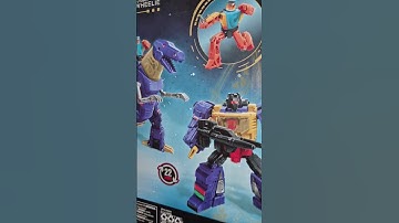 transformers g2 grimlock and wheelie figure in box review #transformers #toys #shorts #hasbro