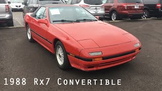1988 Mazda Rx7 Convertible Walk Around