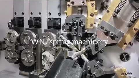 WNJ TK-550  5AXIS CNC Spring Coiling Machine