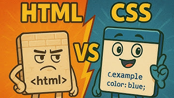 الفرق بين Html و css _برمجه