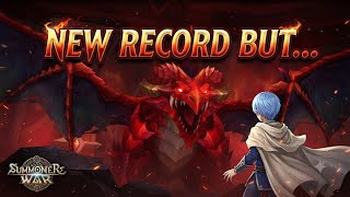 YEY NEW RECORD!!! ABYSSAL LEGENDARY DRAGON DEFEATED BY HIMMEL [Summoners War X FRIEREN] screenshot 3