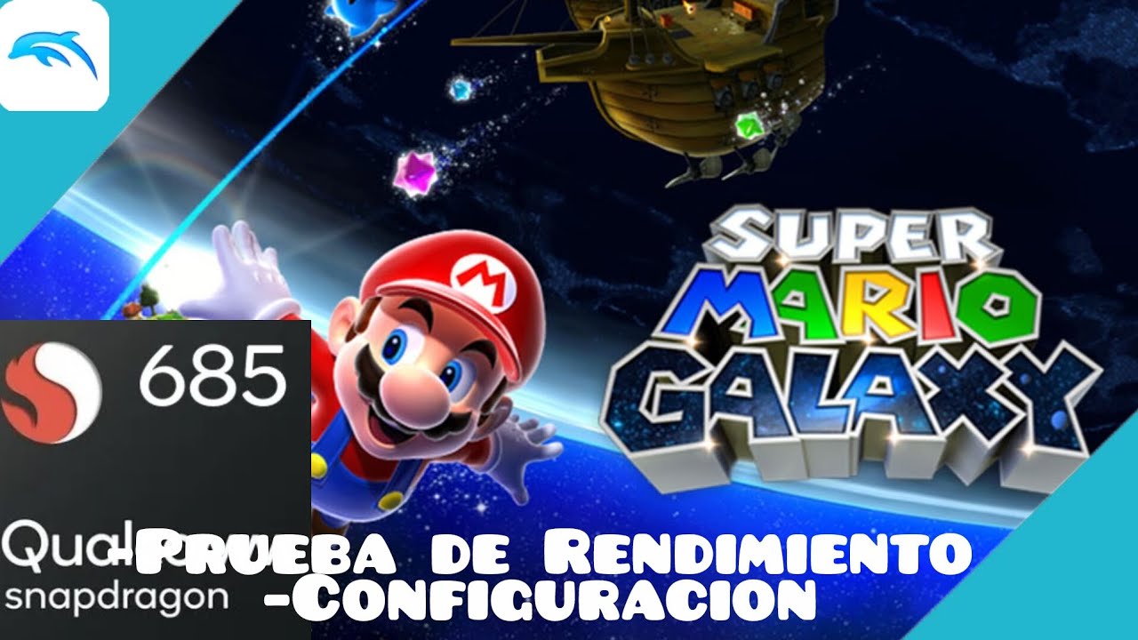 Súper Mario Galaxy Wii - Dolphin MMJR 2.0 (Snapdragon 685) Redmi Note 13 Test rendimiento