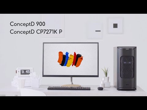 First Look: ConceptD 900 Desktop and CP7271K Monitor | ConceptD