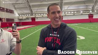 What Luke Fickell Said After Wisconsin Footballs First Spring Practice
