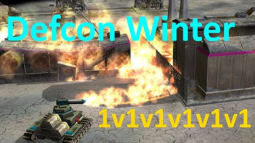 Trapped by dubble China | USA | 1v1v1v1v1v1 Defcon Winter 6 | Pro rules | [C&C Zero Hour]