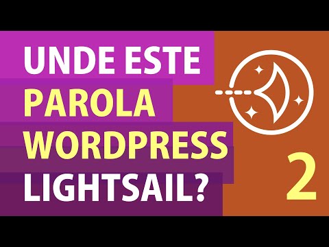 Unde sunt datele de login pentru Wordpress pe Lightsail