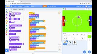 Cách làm trò chơi bóng đá trong Scratch screenshot 4