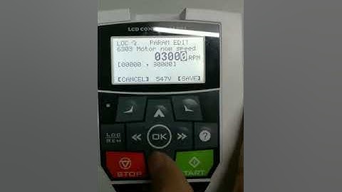 Cumark inverter self-learning function parameter setting