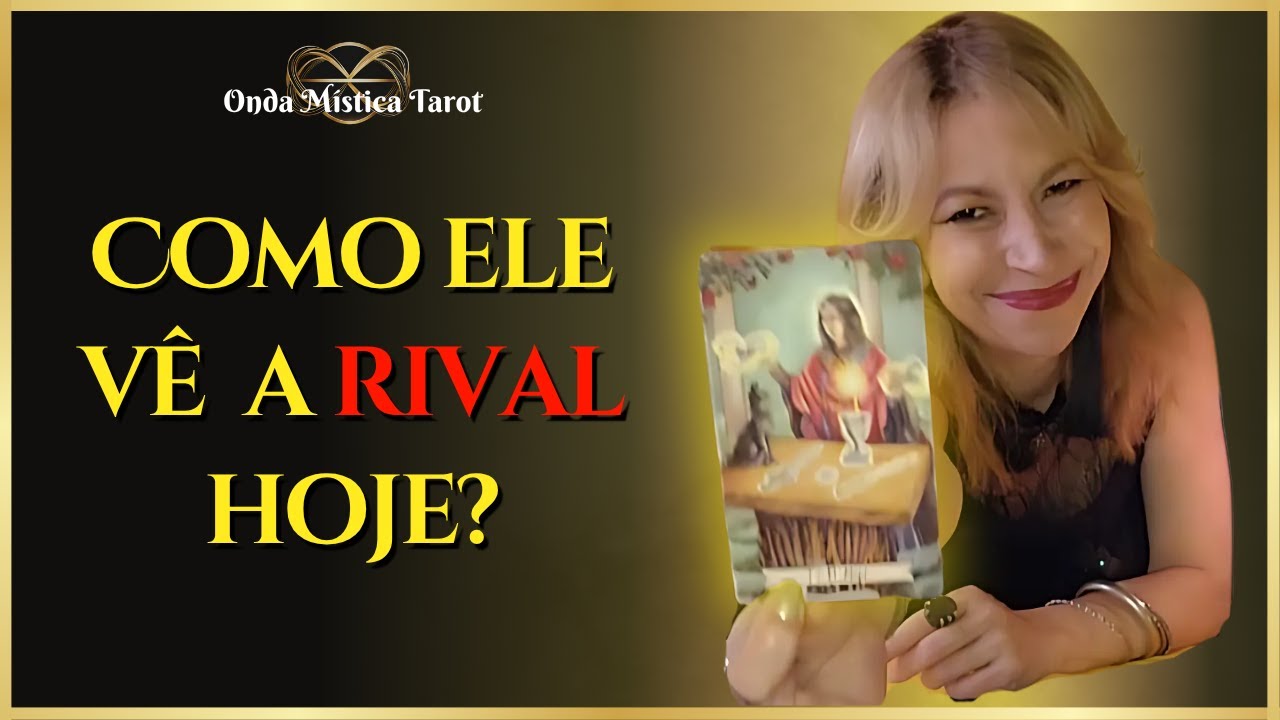 A Rival MUDOU ou só trocou a MÁSCARA? Ela foi de 8 a 80 😱 #taro #leituradetarot #ondamisticatarot