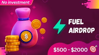 Fuel Testnet Huge Airdrop 💰$500-$2000 potential. FULL TUTORIAL