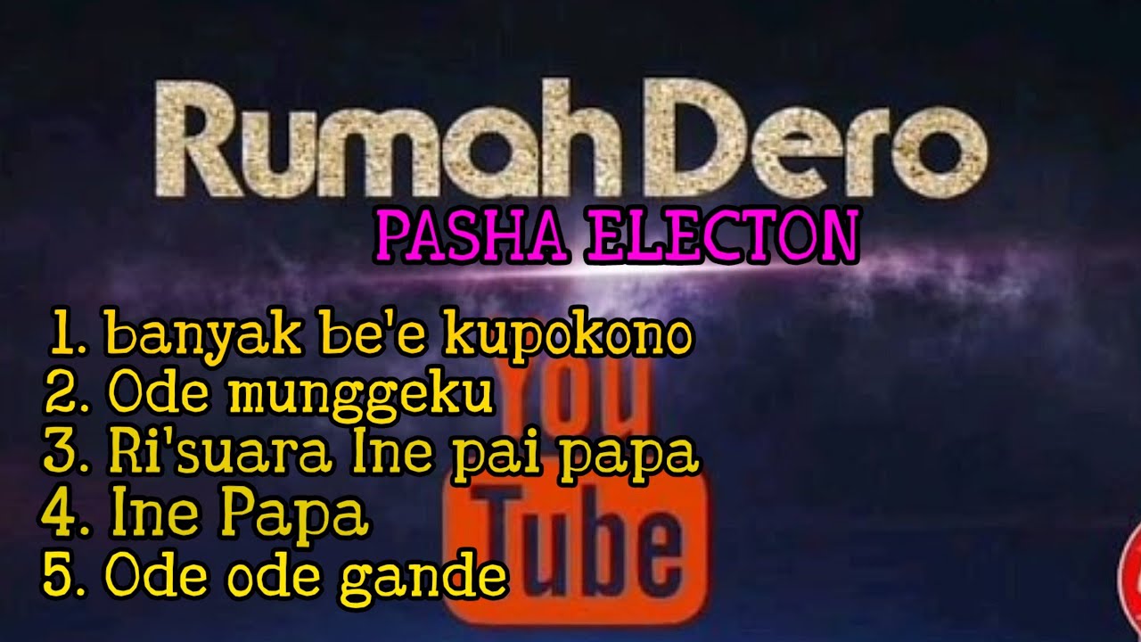 LAGU DERO 2009 PASHA ELECTONE || VOC.ANA_ANI & DJ FAUZAN