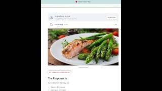 Calories Food Advisor Web App using Generative AI. screenshot 4