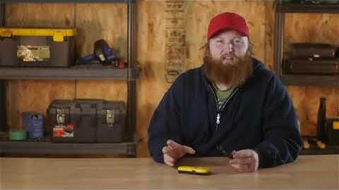 Tool Tip Basics: Stud Finder